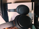 索尼（SONY） WH-1000XM4 头戴式无线耳机 蓝牙降噪耳机 网课游戏适用耳麦礼物送男女友学生 黑色 实拍图