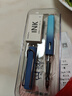 英雄（HERO）【热门商品】钢笔 359B 明尖铱金男女学生初学练字三年级正姿签字（附加6支墨囊） EF尖 渐变深蓝 实拍图