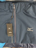 美津浓（MIZUNO）户外夹克男连帽梭织透气情侣锋衣加绒加厚加棉外套男上衣 实拍图