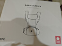 babycare腰凳婴儿背带多功能减震四季抱娃神器解放双手透气轻薄款卡斯尔灰 实拍图