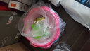 世纪宝贝（babyhood）婴儿脸盆 加厚加深宝宝洗脸盆小脸盆 洗屁屁盆 新生儿童洗PP盆 【加厚】 淡绿（1只装） 实拍图