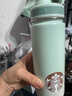 星巴克（Starbucks）清透薄荷绿520ml不锈钢运动杯企业采购团购生日礼物 实拍图