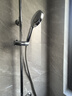 箭牌（ARROW）【政府补贴】淋浴花洒套装铜龙头浴室淋雨喷头顶喷家用浴室花洒 【A款银色】置物增压四功能花洒-AE34214 实拍图