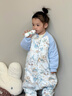 威尔贝鲁（WELLBER）恒温睡袋婴幼儿1-3岁竹棉睡衣秋冬儿童宝宝防踢被子厚夹棉 梦境L 实拍图