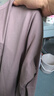 纯棉哺乳秋衣上衣全棉保暖内衣孕妇睡衣秋冬产后产妇月子服打底衫 香芋紫-单上衣 XL（120-140斤左右） 实拍图
