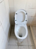 松鲸 卫浴家用马桶坐便器大冲力超漩虹吸式静音连体座便器小户型马桶 直冲型【大冲力】400坑距 实拍图