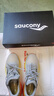 索康尼（SAUCONY）索康尼SLAY全速3男女跑步鞋全掌碳板运动鞋竞速跑鞋 灰黄情侣 44 实拍图