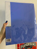 齐心（COMIX）A4/60页资料册文件夹插页袋文件册活页夹多页夹档案学生试卷科目收纳袋 办公文件保护 蓝色EA2006 实拍图