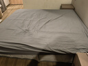京东京造 悦柔床笠 120g加厚耐用磨毛A类床罩床垫保护套 1.8米床 科技灰 实拍图
