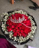 琐拉鲜花速递玫瑰花束求婚生日礼物送女友全国同城花店配送 52朵红玫瑰花束—吾爱 实拍图