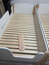 Boori艾芙兰积木双层床进口实木子母床上下铺儿童床云梯床1.2m薏米白 实拍图
