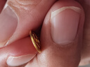 六福珠宝 LUKFOOK JEWELLERY足金铜钱黄金吊坠金饰挂坠不含项链 计价 L01GTBP0010 0.71克(含工费70元) 实拍图
