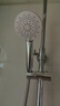 九牧（JOMOO）花洒喷头全套家用增压洗澡淋浴莲蓬头热水器手持淋雨花洒软管套装 花洒头S175015+软管（1.5米） 实拍图