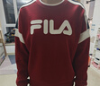 FILA 斐乐官方女子套头卫衣2025春季时尚休闲拼色针织长袖上衣 实拍图