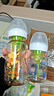 布朗博士防胀气奶瓶新生儿专用(0-3月玻璃150ml+3-6月PPSU270ml)萌兔金龙 实拍图