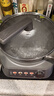 美的（Midea）钛陶电炒锅 电蒸锅 分体式电煮锅不沾多功能一体炒菜专用锅电火锅煎锅 4.3L煎饼锅HCG2818S配蒸笼 实拍图