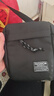 男士单肩包多层小背包轻便通勤休闲户外男斜挎包 黑色 实拍图