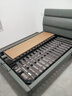 全友家居 真皮床 头层牛皮现代简约主卧室双人皮艺软包大床轻奢1.5米 实拍图