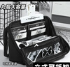 舒星可拆卸笔袋痛包高颜值文具盒ins风铅笔袋大容量文具袋站立式九层透明初高中生多层多功能收纳袋 实拍图