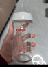 贝亲（Pigeon）玻璃奶瓶宽口径防胀气240ml M号奶嘴 3月+ AA187  实拍图