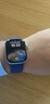 Apple/苹果 Watch S11 智能手表GPS款42毫米银色铝金属表壳雾紫色运动型表带M/L MEUU4CH/B 实拍图