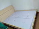 全友家居现代简约高箱储物收纳床主卧1.8米x2米双人大床家具政府补贴 【原木色 | 高脚】床+302床头柜*1 1.5x2米【爆款+性价比超高】 实拍图