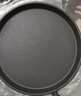 onlycook平底锅煎锅煎饼锅 无涂层铸铁锅 牛排煎蛋锅早餐锅 0涂层 26cm 实拍图