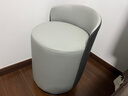 凳子家用现代简约圆板凳高级感沙发换鞋矮凳客厅梳妆台化妆小椅子 深灰+浅灰【可360旋转-升级款】 实拍图