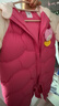 巴拉巴拉童装婴儿羽绒服宝宝连体衣新生儿2025冬加厚哈衣爬服208425120204 实拍图