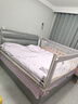 冠力朗床围栏床护栏婴儿童防摔防掉宝宝床上边安全挡板垂直升降加高通用 【豪华U型】免打孔（高96cm） 组合三面装(1.8米+2.0米+2.0米) 实拍图