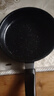 【亏本清仓】韩式麦饭石色不粘锅平底锅铁锅电磁炉不带盖 黑色小煎锅 16cm 实拍图