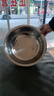 【加厚大盆沿】不锈钢盆多用盆洗菜盆厨房大号和面盆家用洗脸洗衣 36cm 加厚不锈钢 加宽盆沿 实拍图