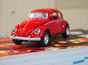 大众复古老爷车甲壳虫模型车模玩具儿童轿车摆件模仿真汽车合金车 贺岁版复古甲壳虫红色-礼盒款 实拍图