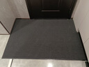 柏能高端入户门地垫室外脚垫进户门口地垫雪妮丝圈地毯120*300cm银灰 实拍图