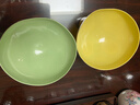 【京东快递】宠物猫碗马卡龙色象腿护颈碗高脚斜口饮水喂食狗碗 柠檬黄（单碗） 实拍图