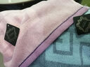 金号毛巾 纯棉加厚强吸水面巾A类洗脸巾 2条装 紫/灰 72*35cm 115g/条 实拍图