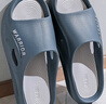 回力居家男士拖鞋室外穿四季防滑臭沙滩凉拖鞋HL02331蓝灰色42-43码 实拍图