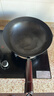 京严炒锅铁锅无涂层炒菜不粘锅精铁极铁平底锅具燃气电磁炉通用已开锅 【千元品质极铁锅】+可视玻璃盖 32cm 不挑灶丨好养锅｜德系精工 实拍图