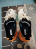 回力男鞋保暖运动鞋男冬季新款加绒棉鞋男百搭鞋子男 白绿橘 皮面 42 实拍图