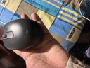 罗技（Logitech）M196 无线蓝牙鼠标 办公鼠标 笔记本商务办公家用 小巧便携 对称手型 石墨灰 实拍图