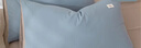 无印良品A类全棉枕套100%纯棉枕套枕巾48x74cm一只装 浅蓝灰 实拍图