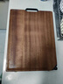 京东京造 菜板 砧案板切菜实木双面分切抗菌【乌檀整木】加厚40*28*3cm 实拍图