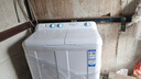 海尔（Haier）双桶洗衣机半自动 家用大件洗 10公斤大容量 省水电 以旧换新 双缸 原厂品质XPB100-81D2 实拍图