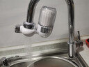 奥克斯（AUX）净水器家用水龙头过滤器自来水直饮滤水器前置超滤厨房通用T3 1机4芯(可清洗/加粗陶瓷滤芯) 实拍图