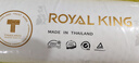 ROYAL KING泰国原装进口天然乳胶枕头 93%乳胶 颈椎乳胶枕 单人 颗粒按摩枕 【泰国进口】-波浪曲线枕 单个装 60*40*10/12cm 实拍图