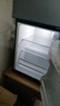 志高（CHIGO）小冰箱迷你小型家用冷藏冷冻两用宿舍出租房用双门办公室电冰箱节能省电 【一级能效】98L灰色【三天约一度电】 实拍图