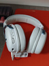 迈从（MCHOSE）V9 Pro游戏耳机头戴式电竞电脑耳机三角洲行动fps吃鸡听声辨位电竞芯片声卡7.1声道无线蓝牙有线 【V9 Pro 无线7.1版】53mm大动圈-白蓝 实拍图