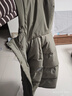 京东京造羽绒服25秋冬新款连帽加绒加厚面包服冬季短款羽绒服 橄榄绿 2XL 实拍图