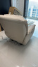 芝华仕（CHEERS）头等舱真皮单人沙发客厅电动功能懒人摇摇椅芝华士明星椅K621白 实拍图
