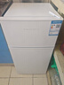 新飞冰箱小型租房用 一级能效冷 藏冷冻两用1-2人家用小冰箱 出租房双门电冰箱办公室两门 25年升级 76A128L一级能效【颜控款】白 实拍图
